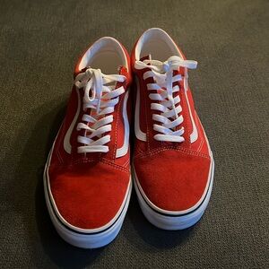 Red Vans Shoes